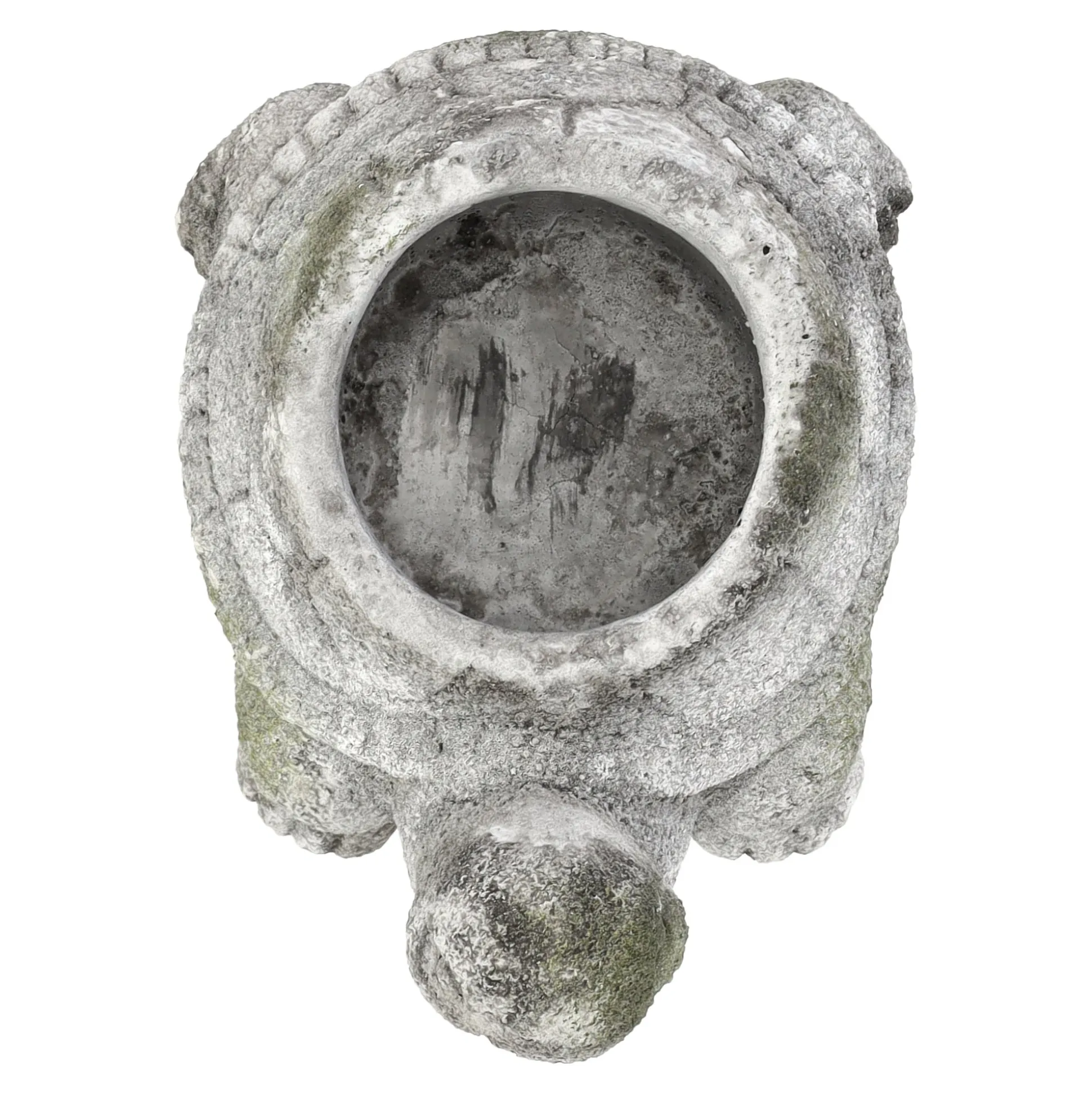 Pot schildpad 15 cm cement
