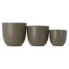Pot Tusca rond groen 7 x 8 cm