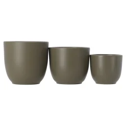 Pot Tusca rond groen 7 x 8 cm