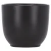 Pot Tusca rond zwart mat 7 x 8 cm