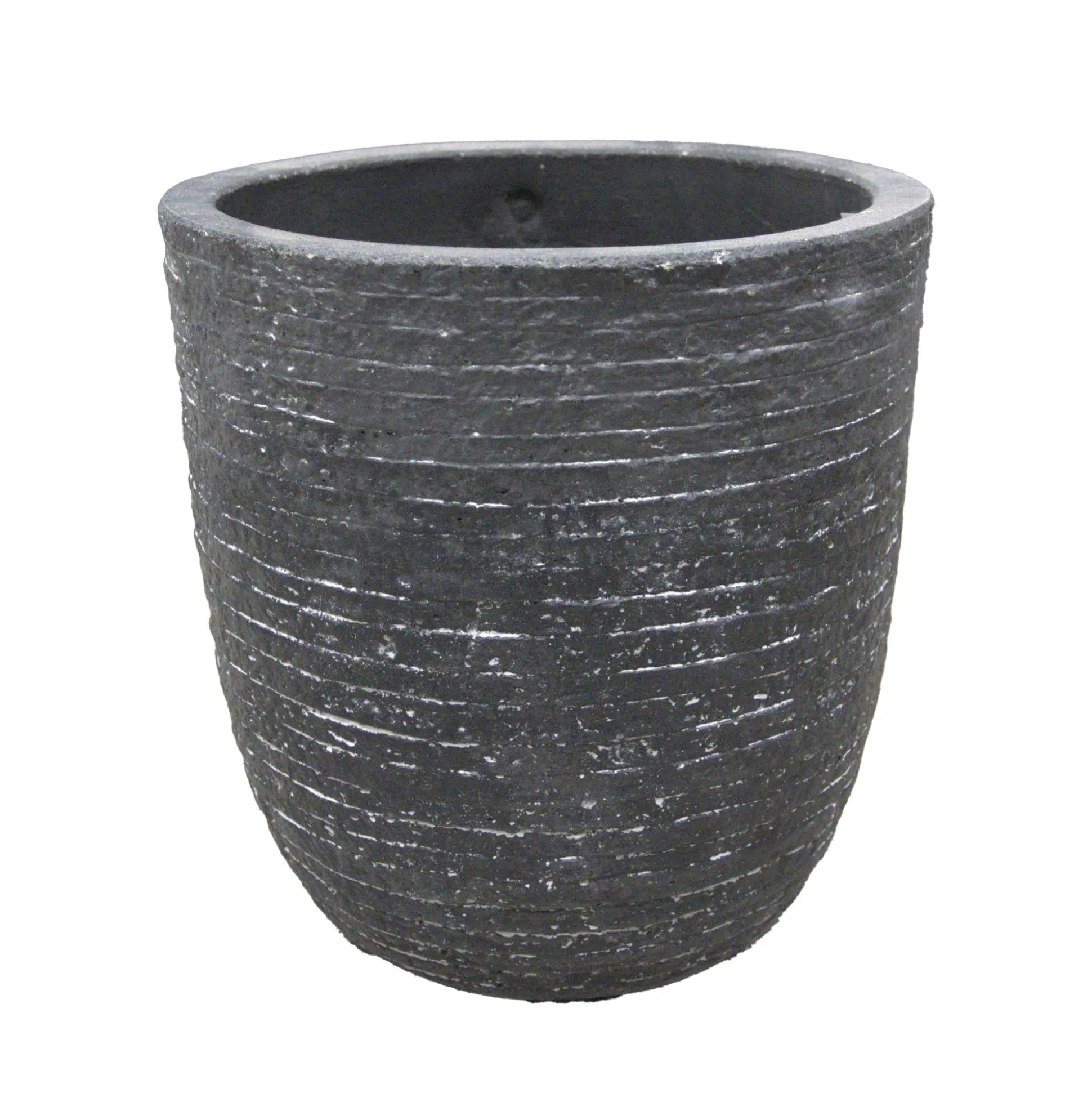 Pot Utah egg graphite 25 cm