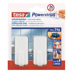 Powerstrips wit classic Tesa