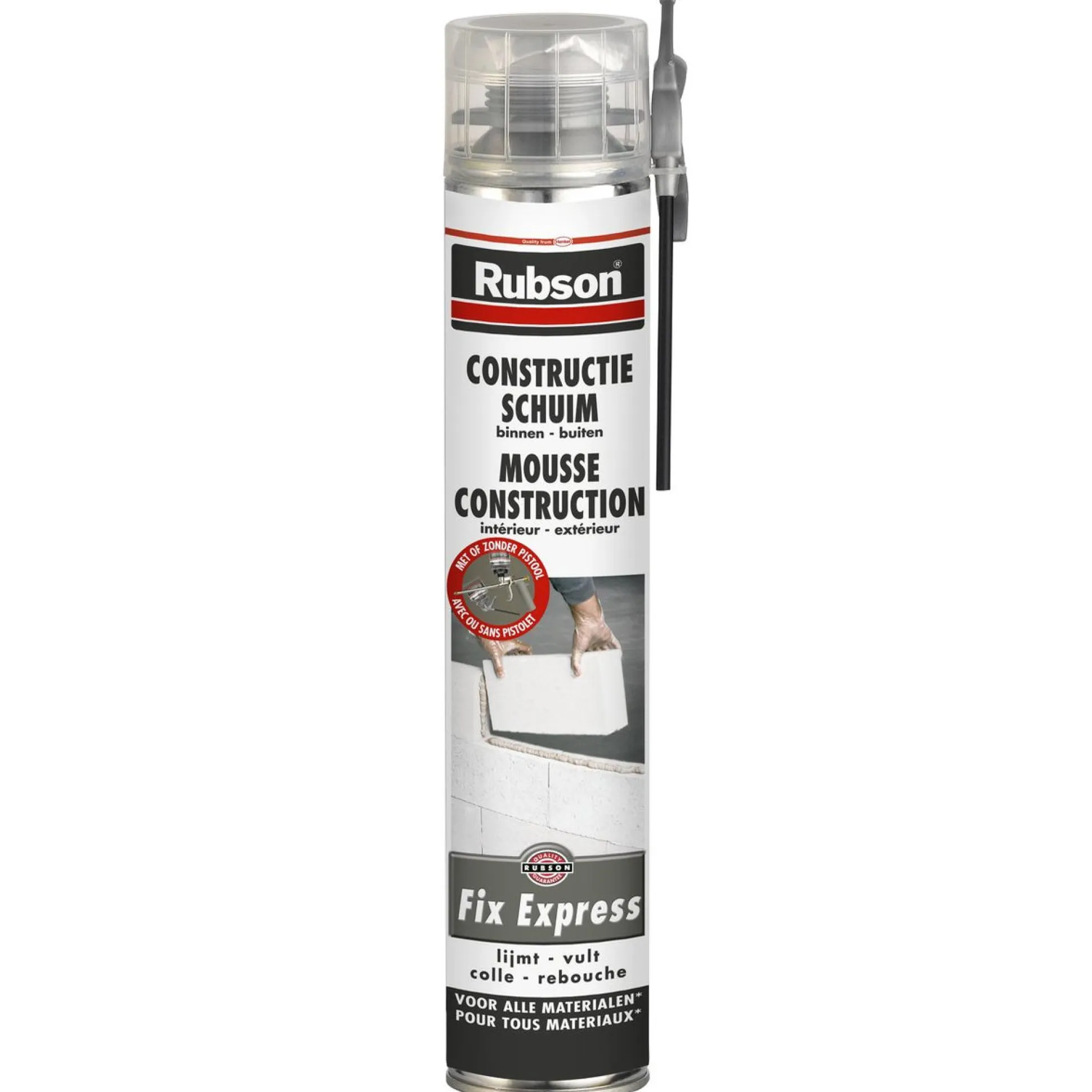 Pur-schuim constructie 750ml Rubson