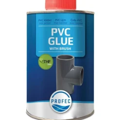 PVC lijm 500ml + kwast Profec