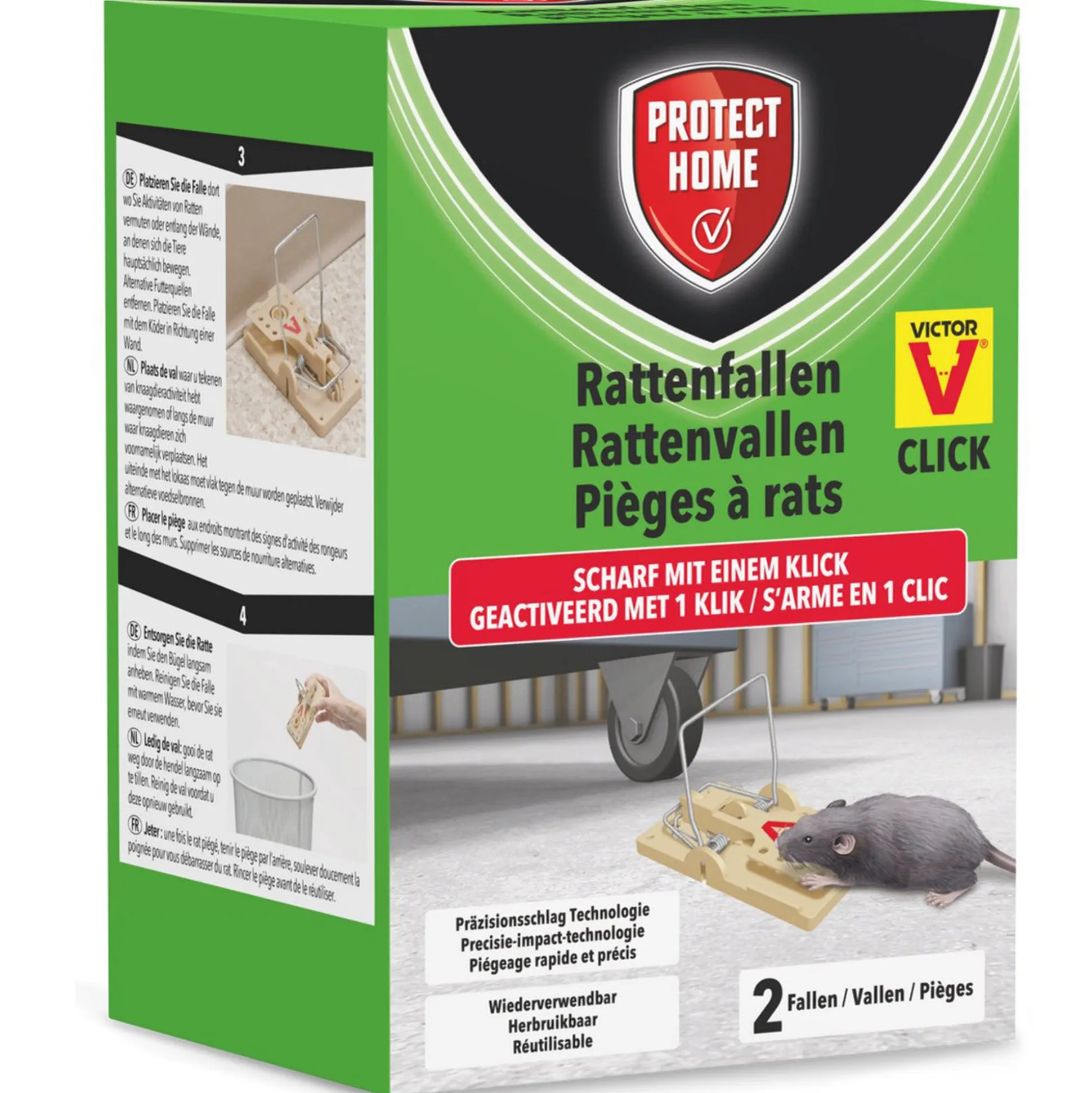 Rattenval kunststof Protect Home