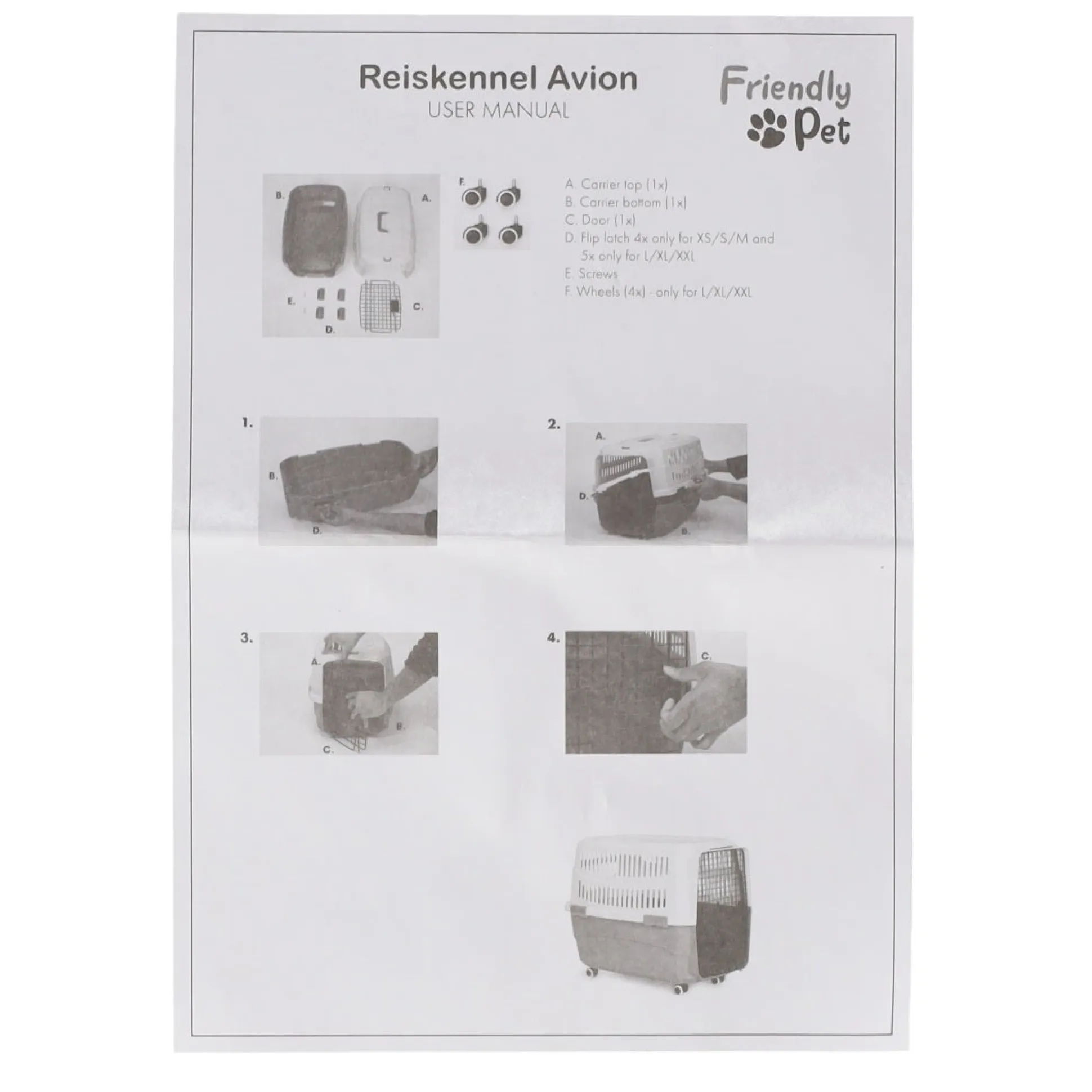 Reiskennel Avion XS 48x32x25cm