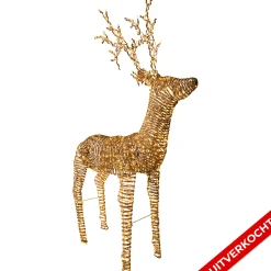 Rendier 1320 LED classic gold