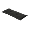 Rib black bankkussen 120x48