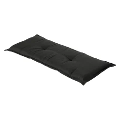 Rib black bankkussen 120x48