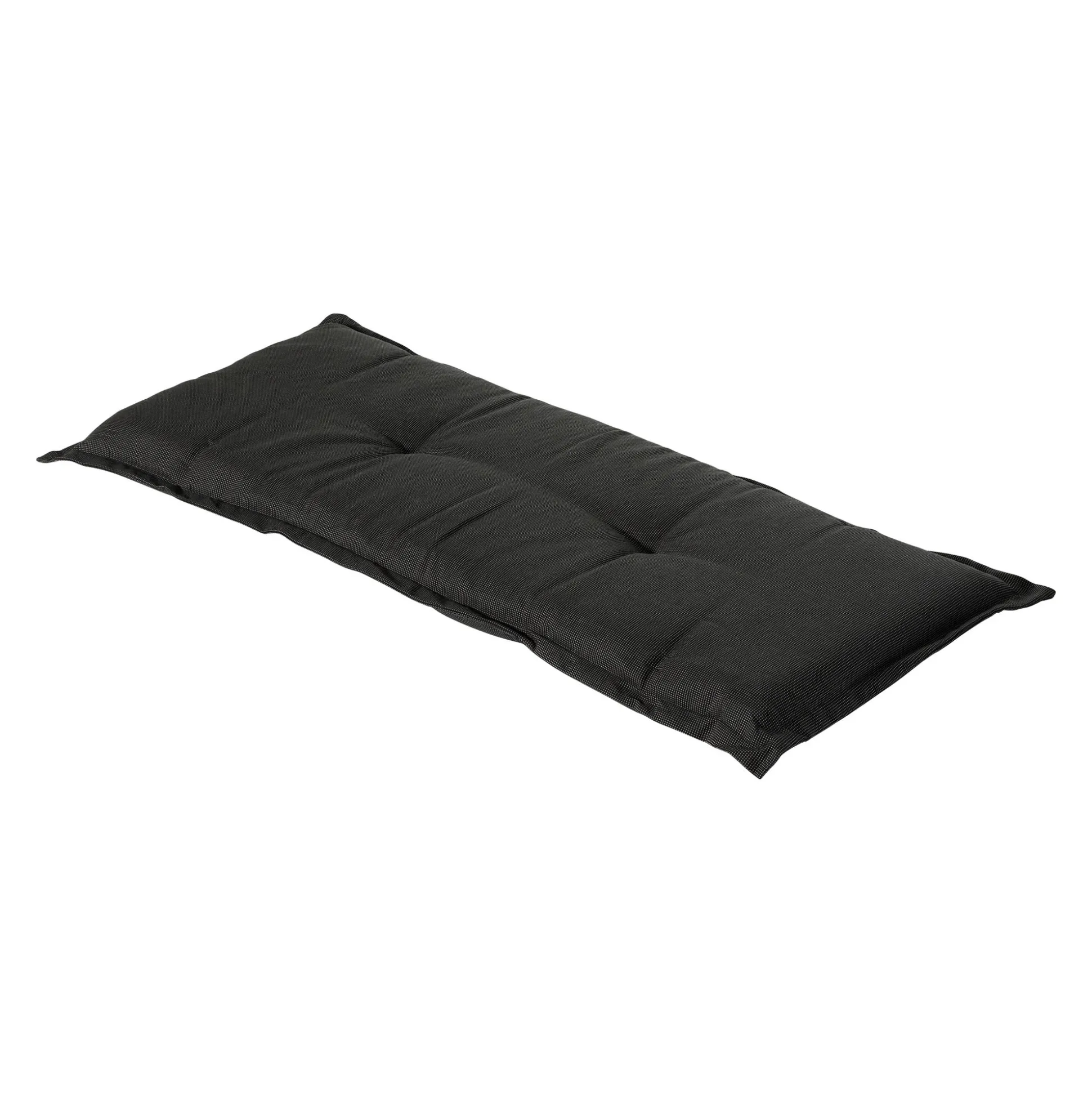 Rib black bankkussen 120x48