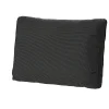 Rib black F115 lounge soft 60x40 rug
