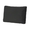 Rib black F115 lounge soft 73x40 rug