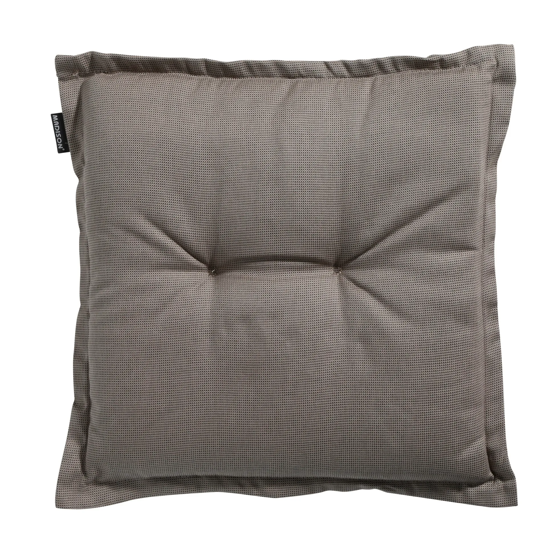 Rib light grey hocker 50x50