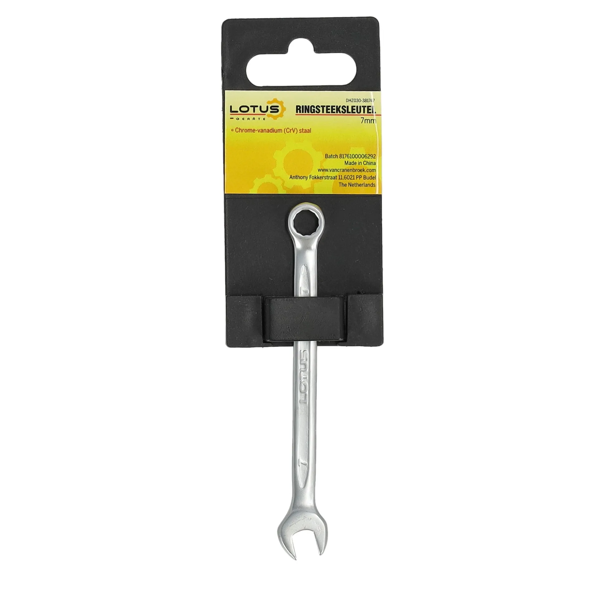 Ringsteeksleutel 7mm CV Lotus
