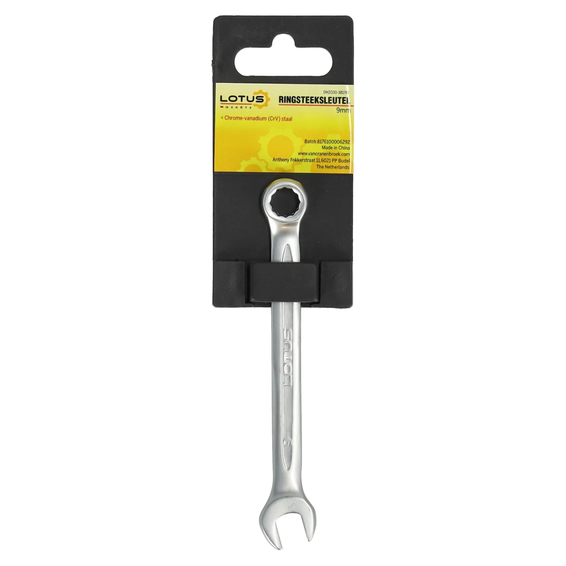Ringsteeksleutel 9mm CV Lotus