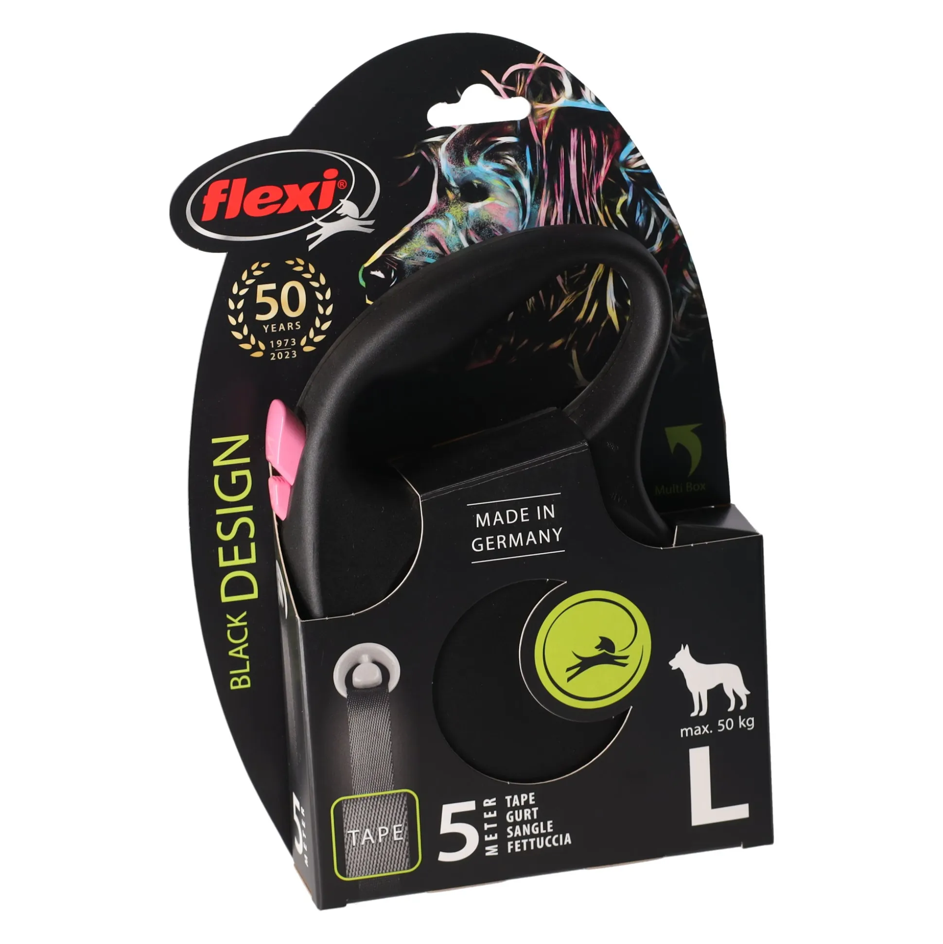 Rollijn black dsgn tape M 5M roze