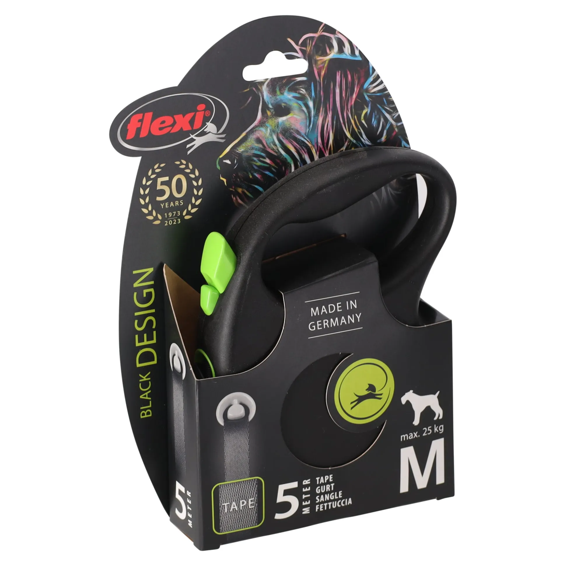 Rollijn black dsgn tape M 5M groen