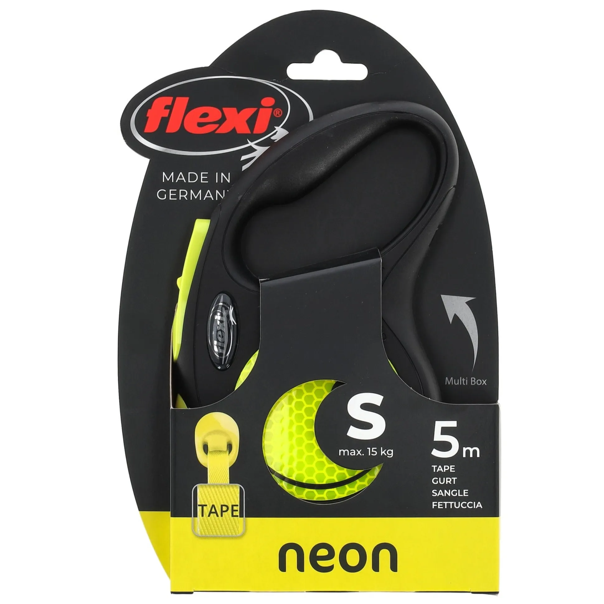 Rollijn tape S 5m neon