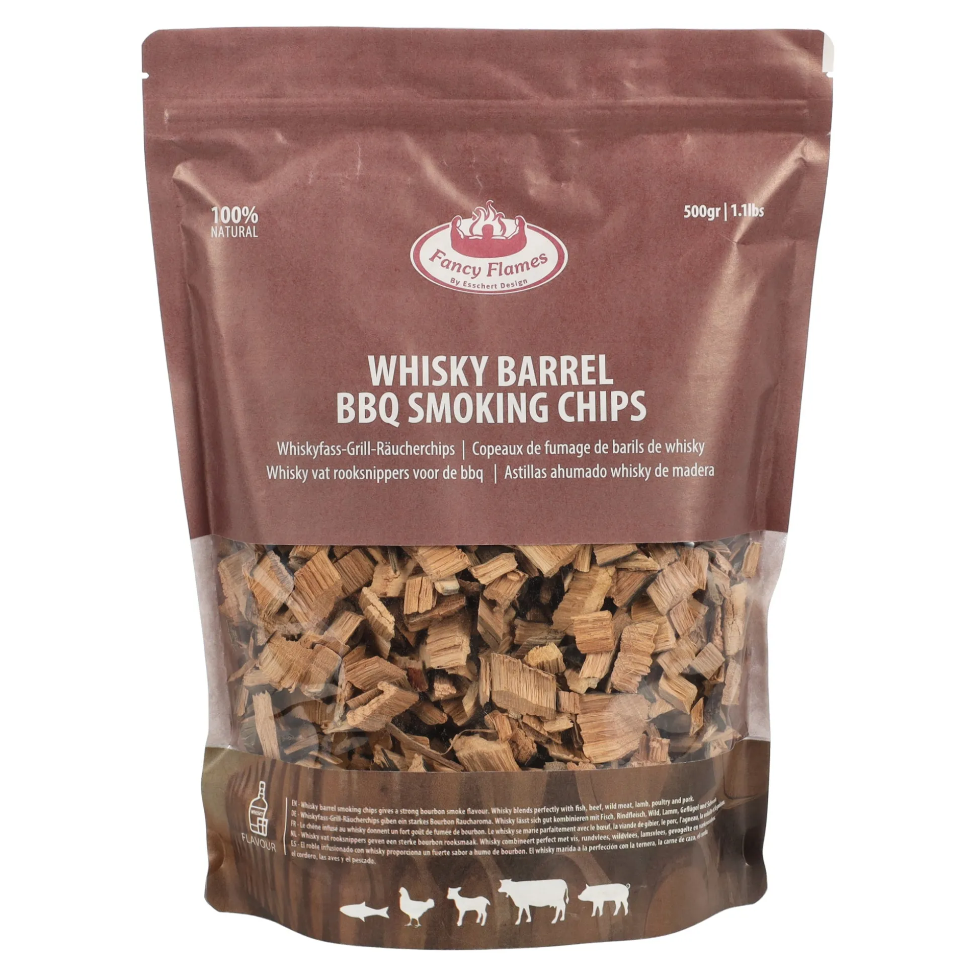 Rookchips whiskyvaten