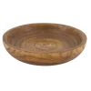 Schaal rond paulownia 35 x 7 cm