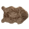 Schapenvel deco 85 x 150 cm taupe