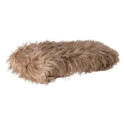 Schapenvel deco 85 x 150 cm taupe