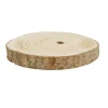 Schijf paulownia rond 20 cm
