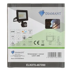 Schijnwerper met sensor LED-F 20W