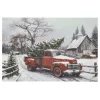 Schilderij LED truck boom 60 x 40 cm
