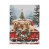 Schilderij Truck hond LED 30 x 40 cm