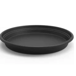 Schotel rond 25 cm intense black