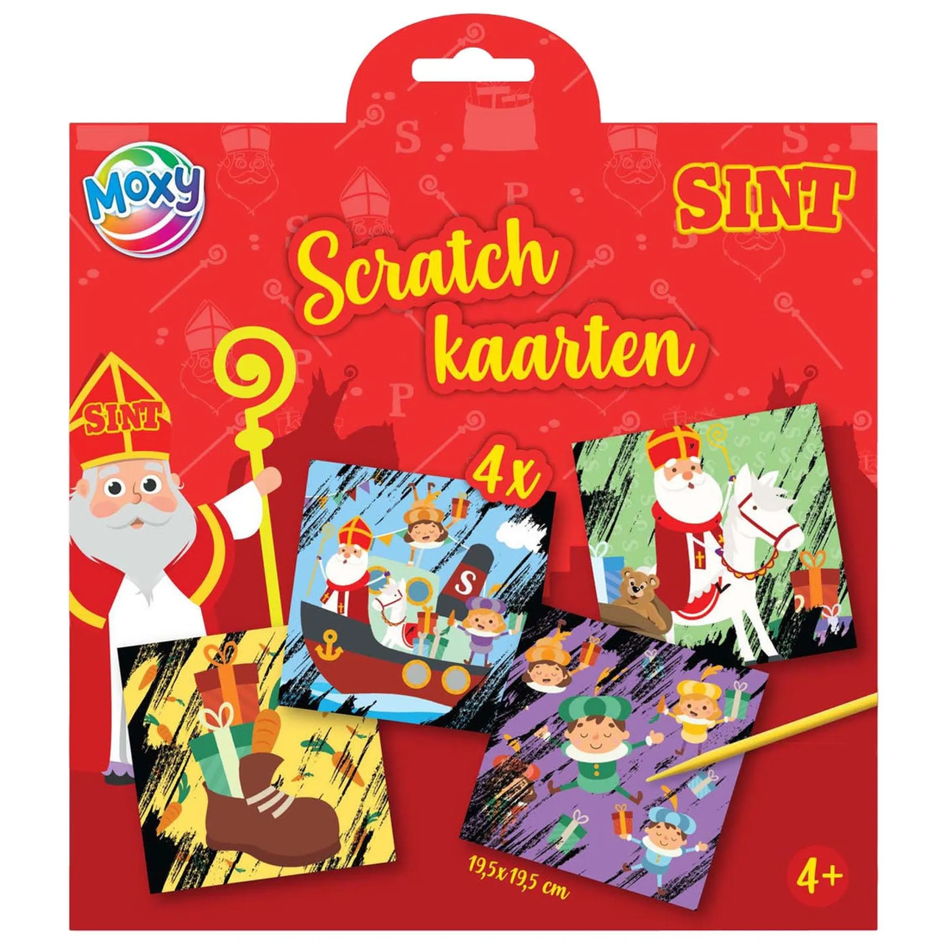 Scratch kaarten 4st.