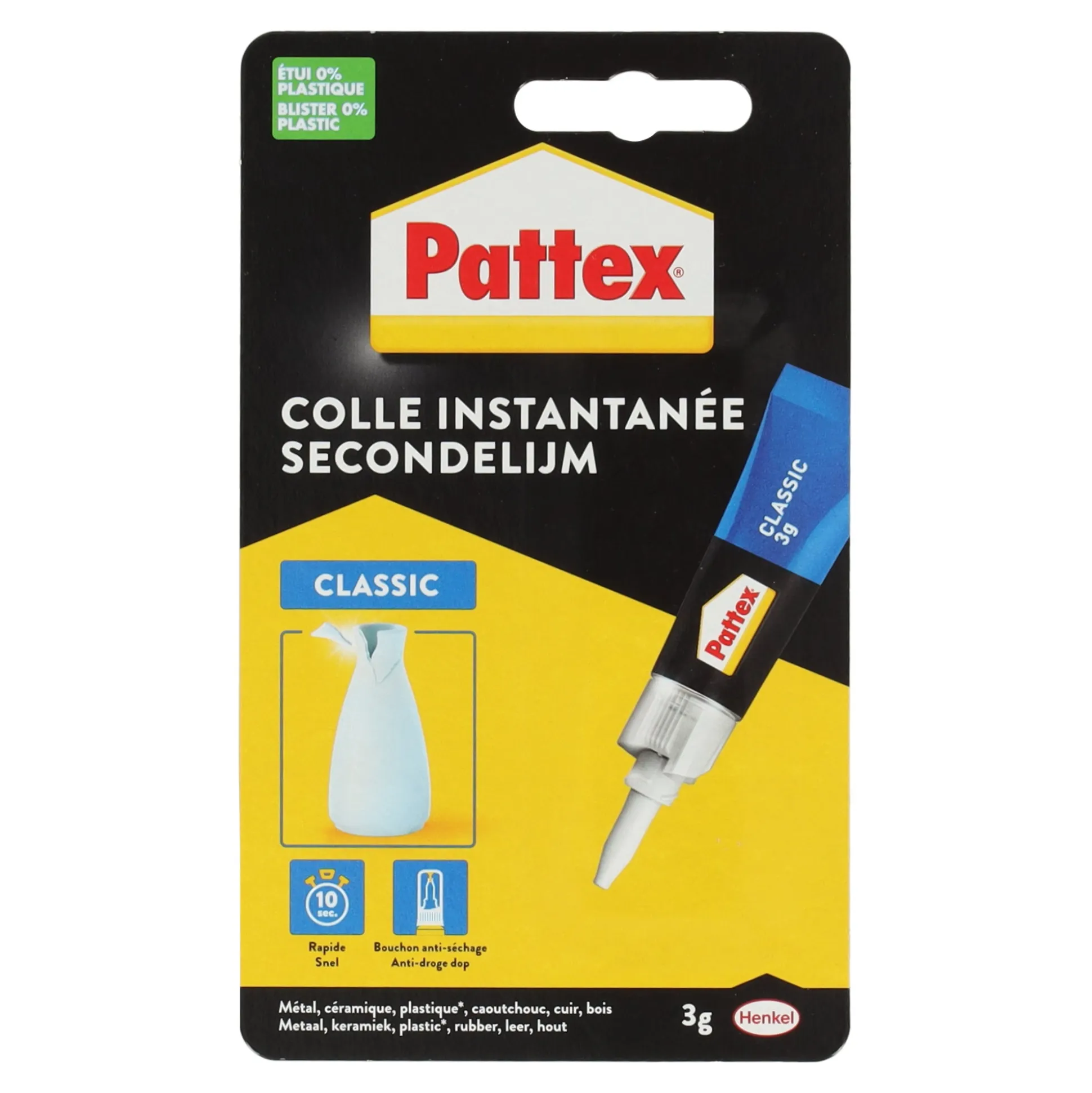 Secondelijm 3G Pattex classic