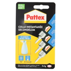 Secondelijm mini trio 3G Pattex