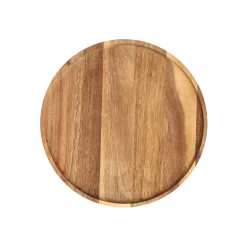 Serveerplank Acacia rond 27cm