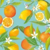 Servet 33 x 33 cm lemon tree 20st