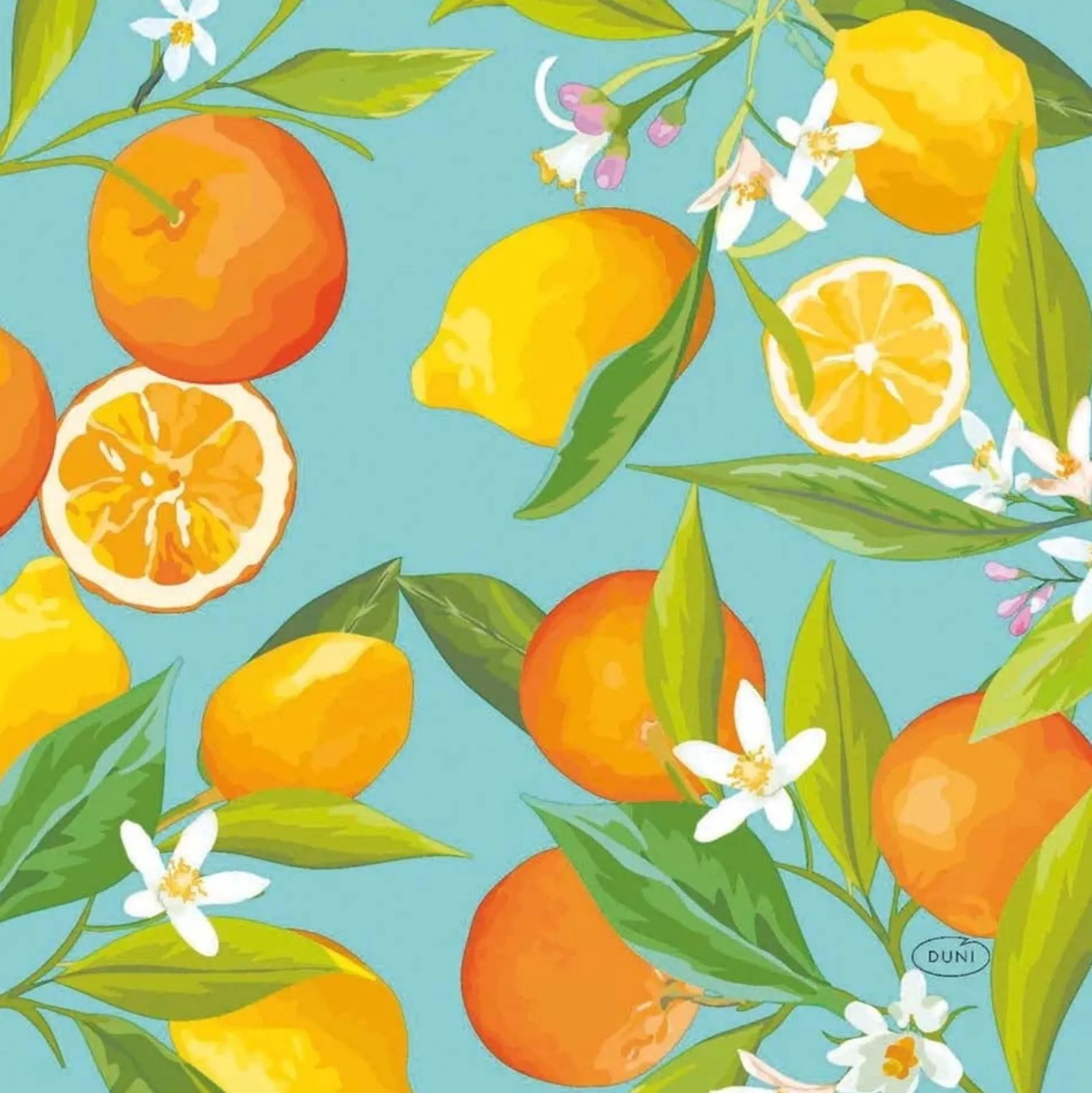 Servet 33 x 33 cm lemon tree 20st