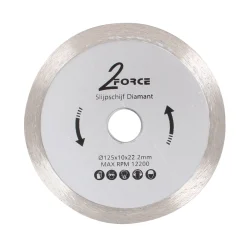 Slijpschijf gesloten Ø125 mm 22,2as 2-Force