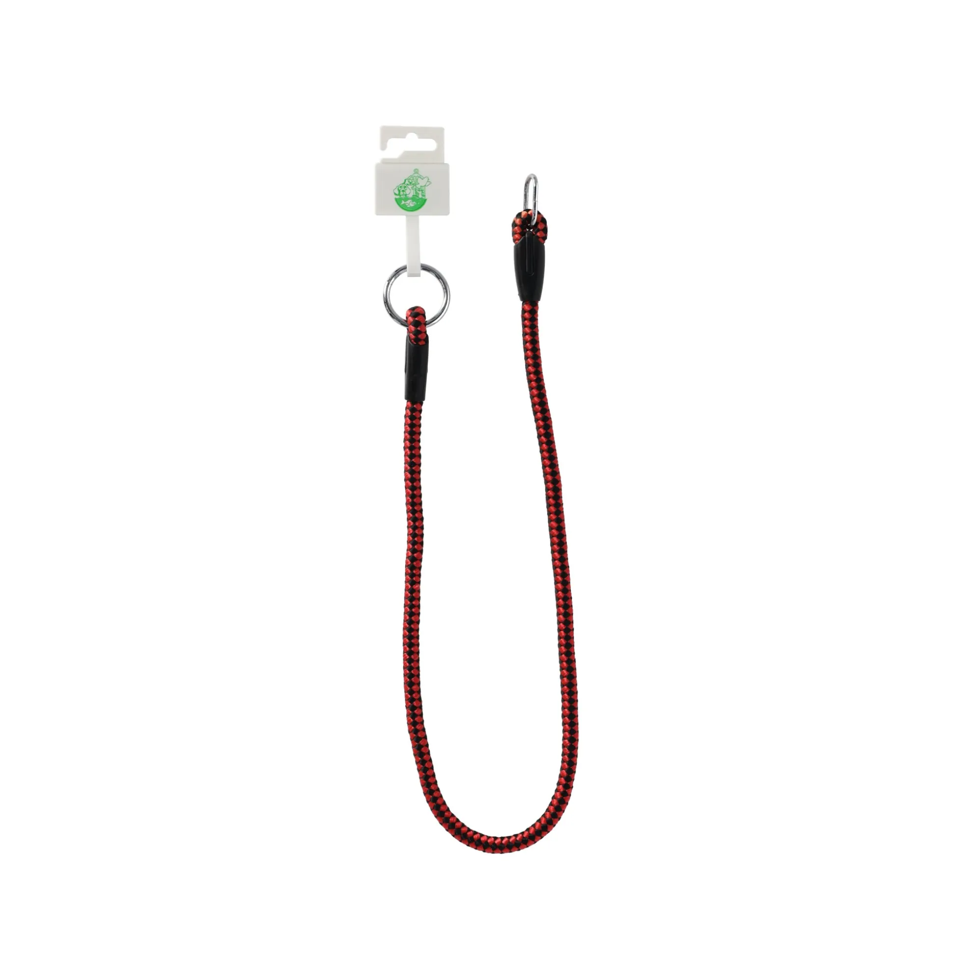 Sliplijn nylon rood 10mm 70cm