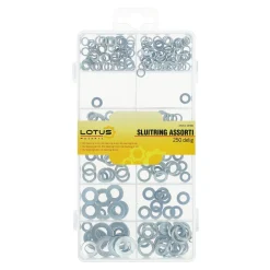 Sluitring en veerring 250-delig Lotus