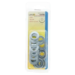 Sluitring verzinkt Ø10,5 x 20 mm 20st. Lotus