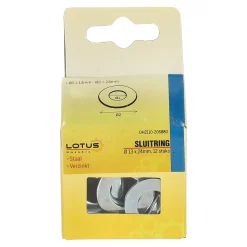 Sluitring verzinkt Ø13 x 24 mm 12st. Lotus