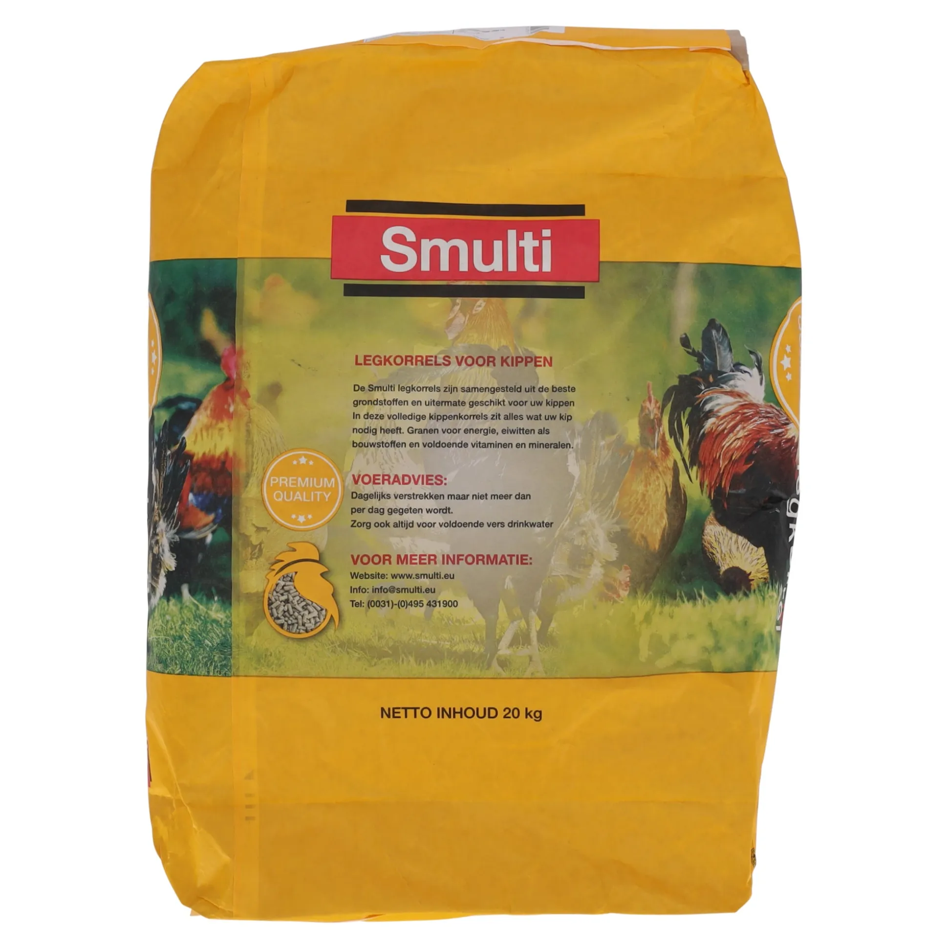 Smulti premium legkorrel 20kg