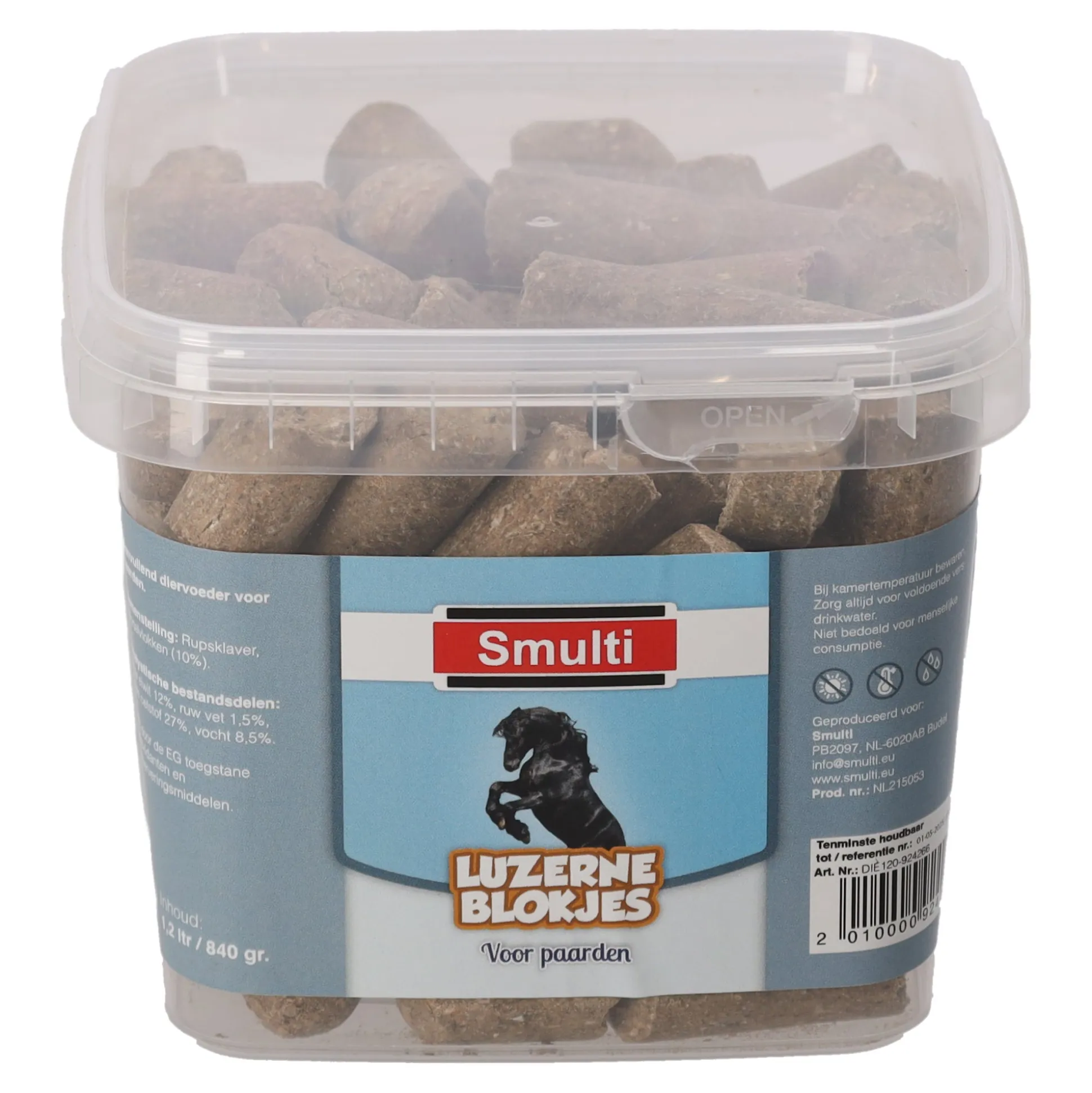 Snack paard Luzerne 840G
