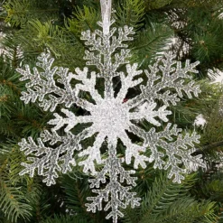 Sneeuwvlok glitter 21 cm
