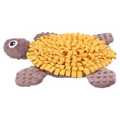 Snuffelmat hond schildpad oker/taupe