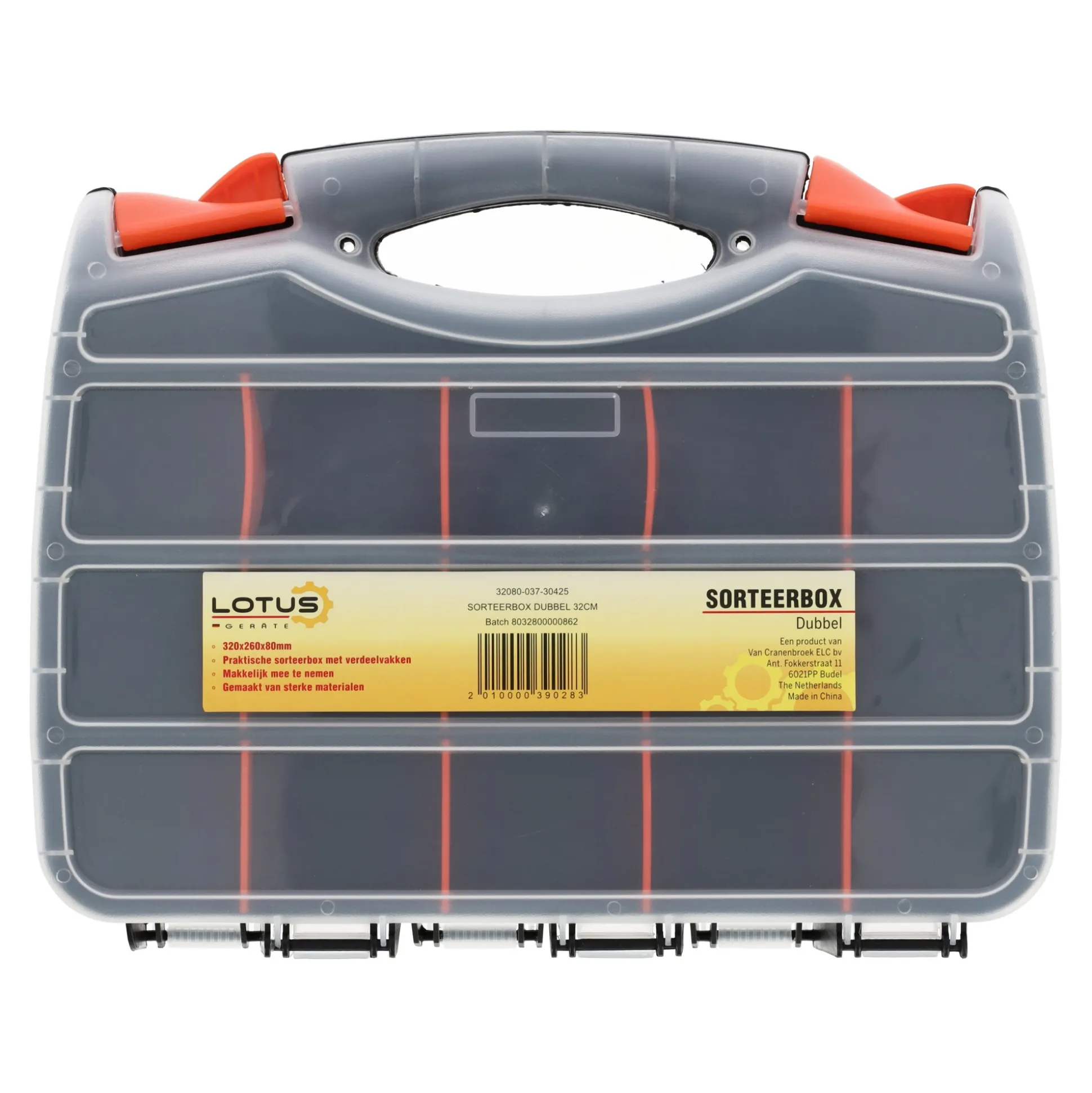 Sorteerbox dubbel 32cm