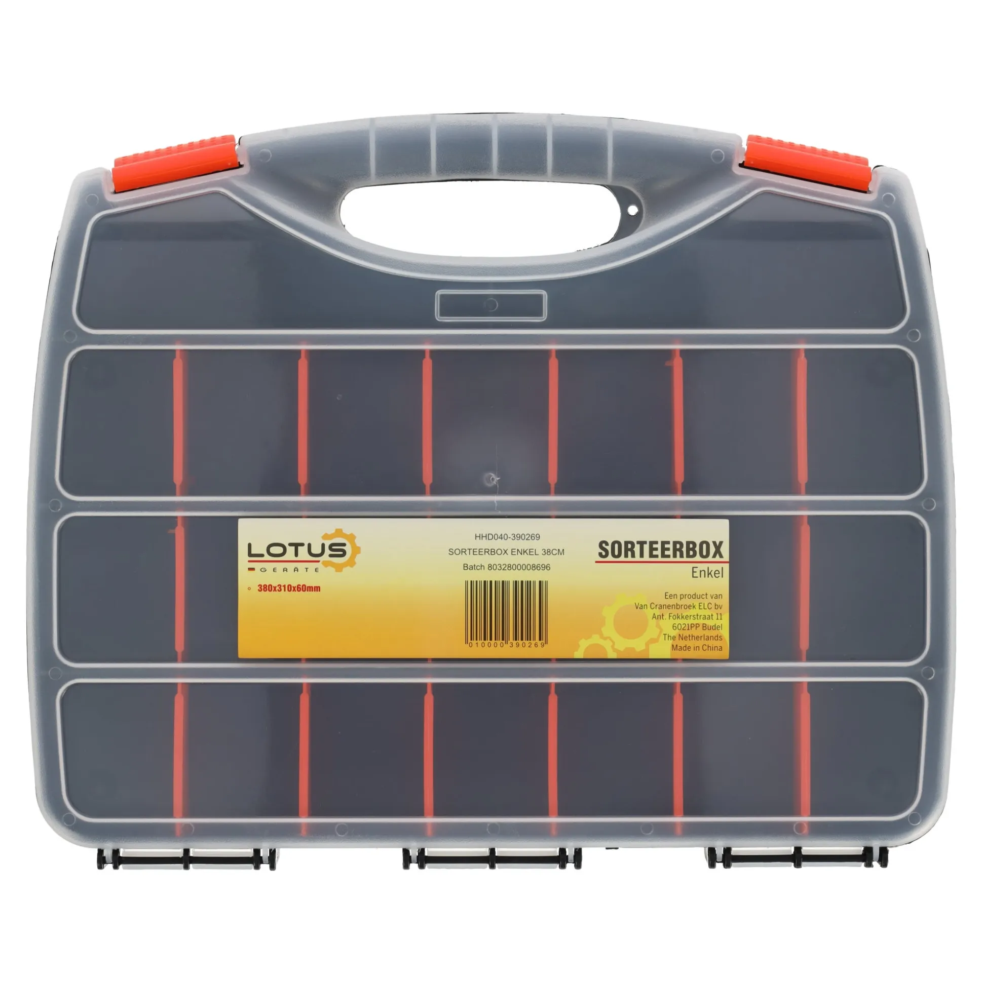 Sorteerbox enkel 38cm
