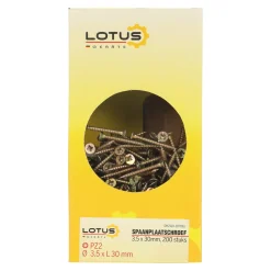 Spaanplaatschroef 3,5 x 30 mm 200st Lotus