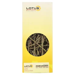 Spaanplaatschroef 4,0 x 70 mm 200st Lotus